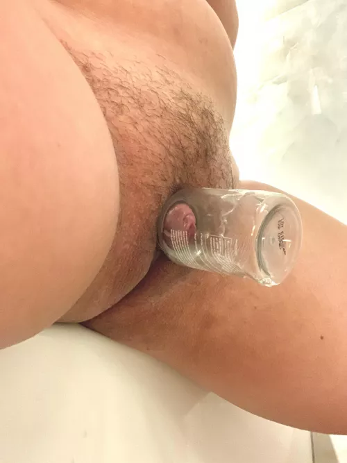 She’s so swollen, I love watching her fill up this bottle [f]