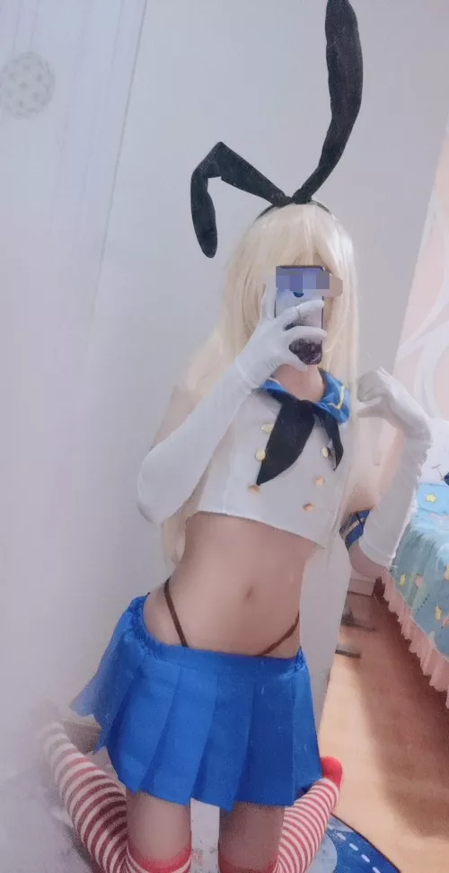 shimakaze kun the lewdest cosplay I have 😳