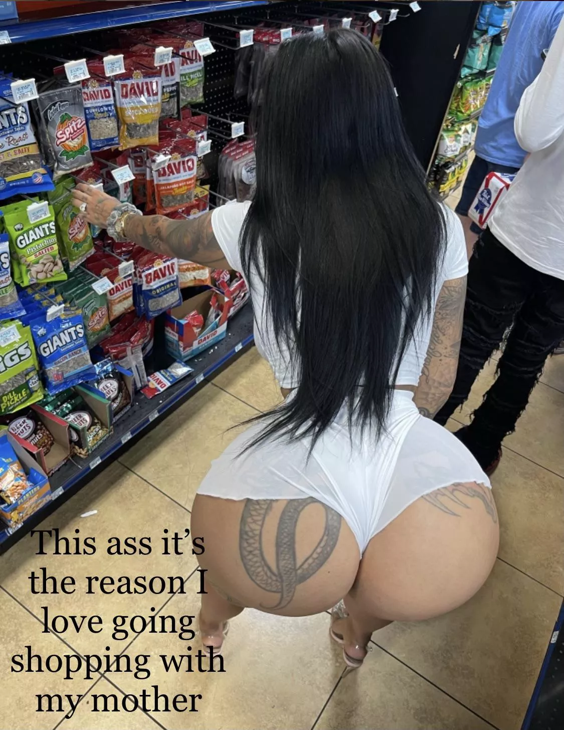 Shopping with mom