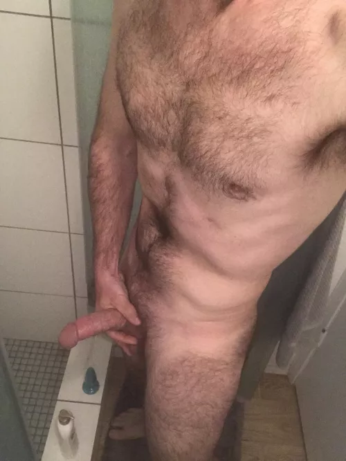 Shower time! I think it’s time to get dirty and clean all at once…
