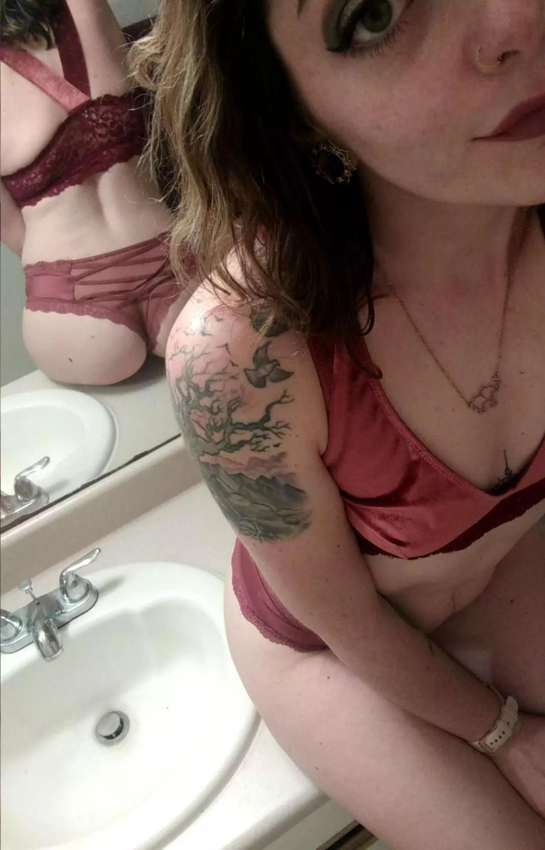 Showing some ass