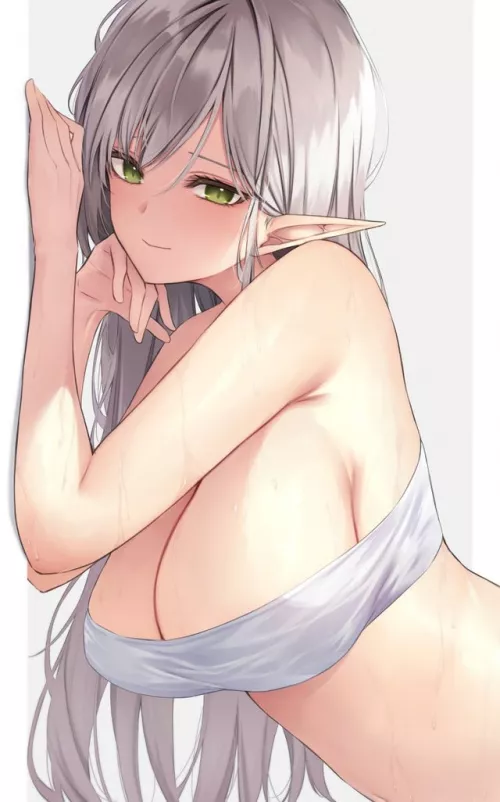 Silver-haired elf