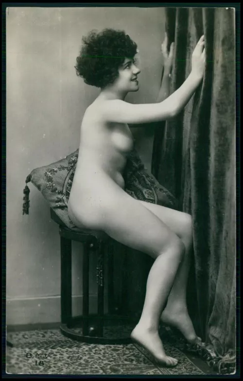 Sir, Lady B___ do insist on new drapes be fitted in her chamber, to prevent spying eyes from seeing her in a state of undress. I enlist maid Lina to help prove that no part of a naked body is visible through the drapes. This scientific experimentation do