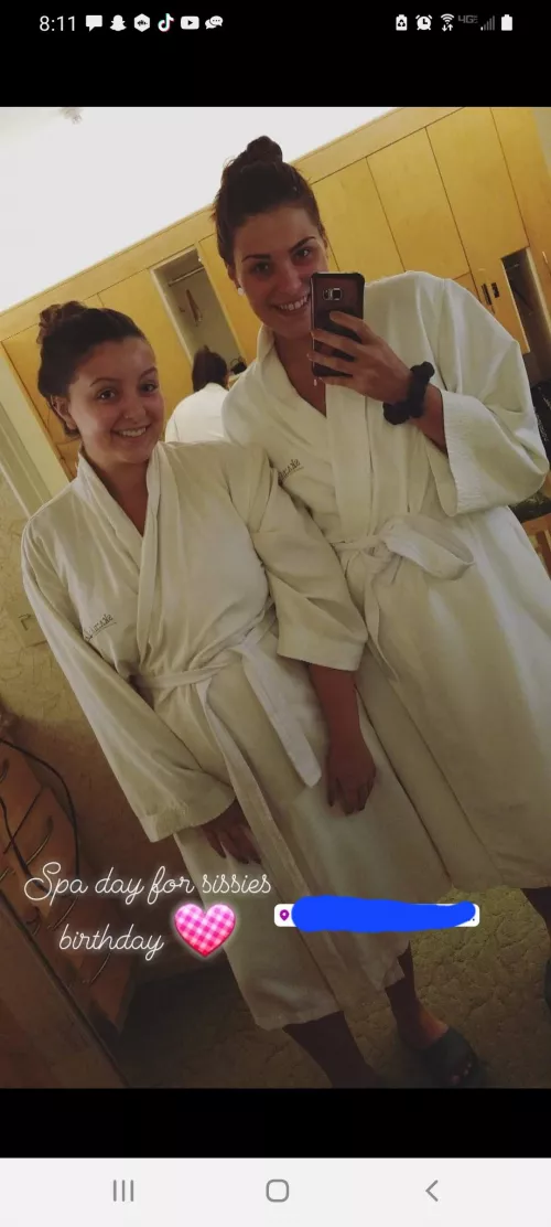 sister spa day