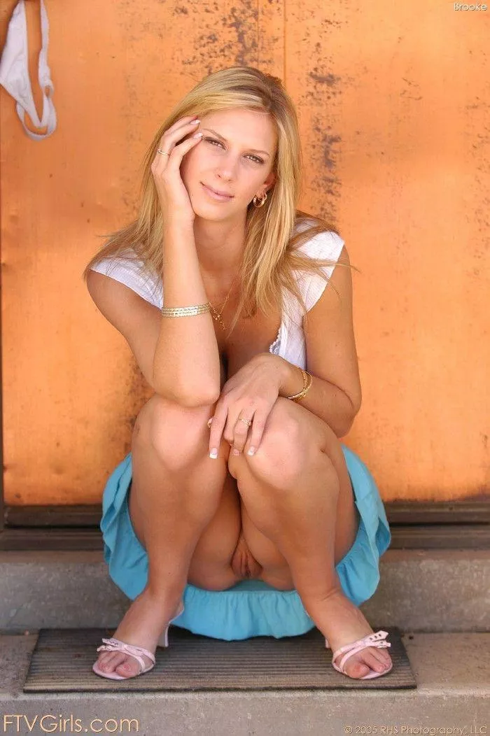 Sitting on step