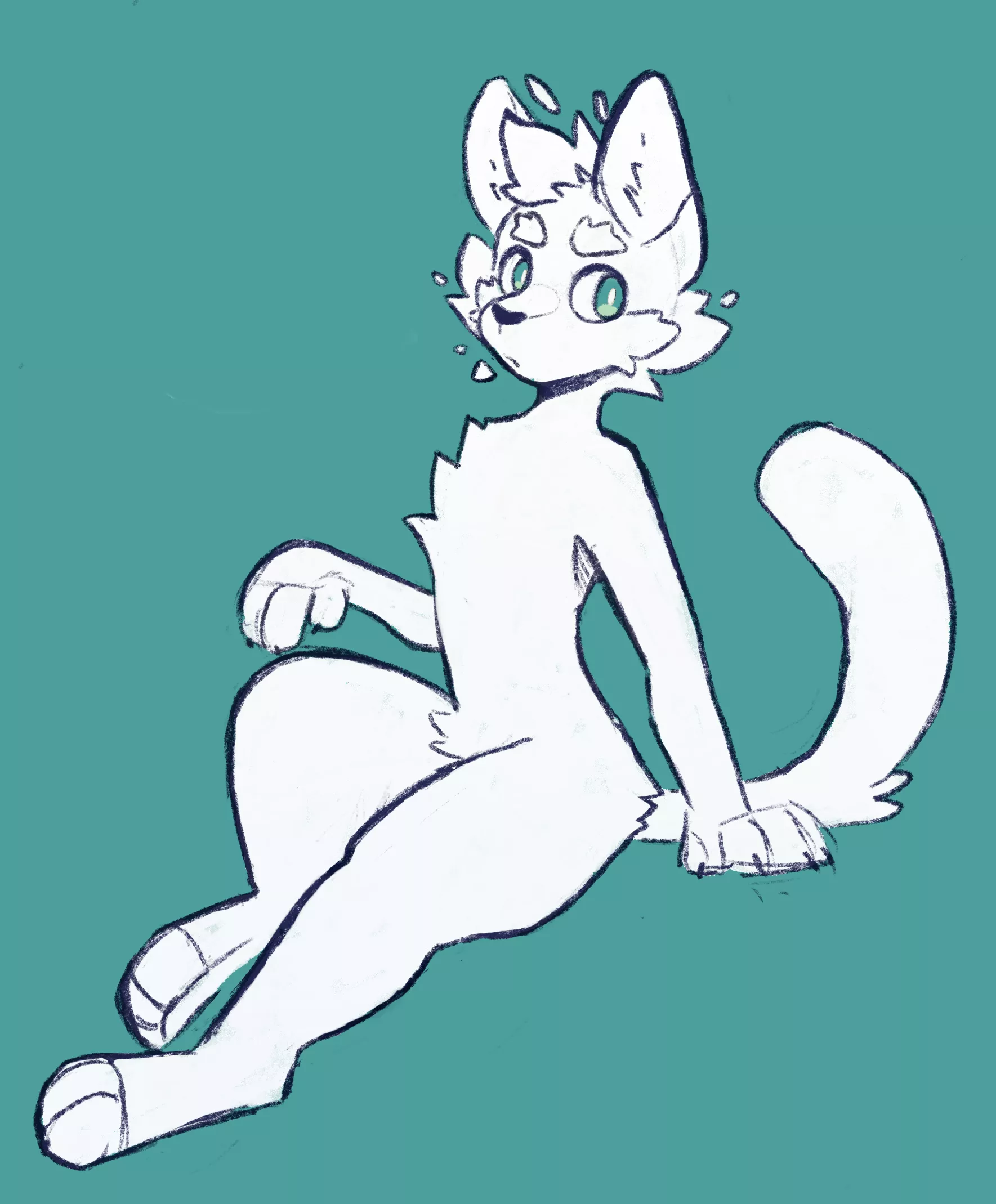 sketched an oc