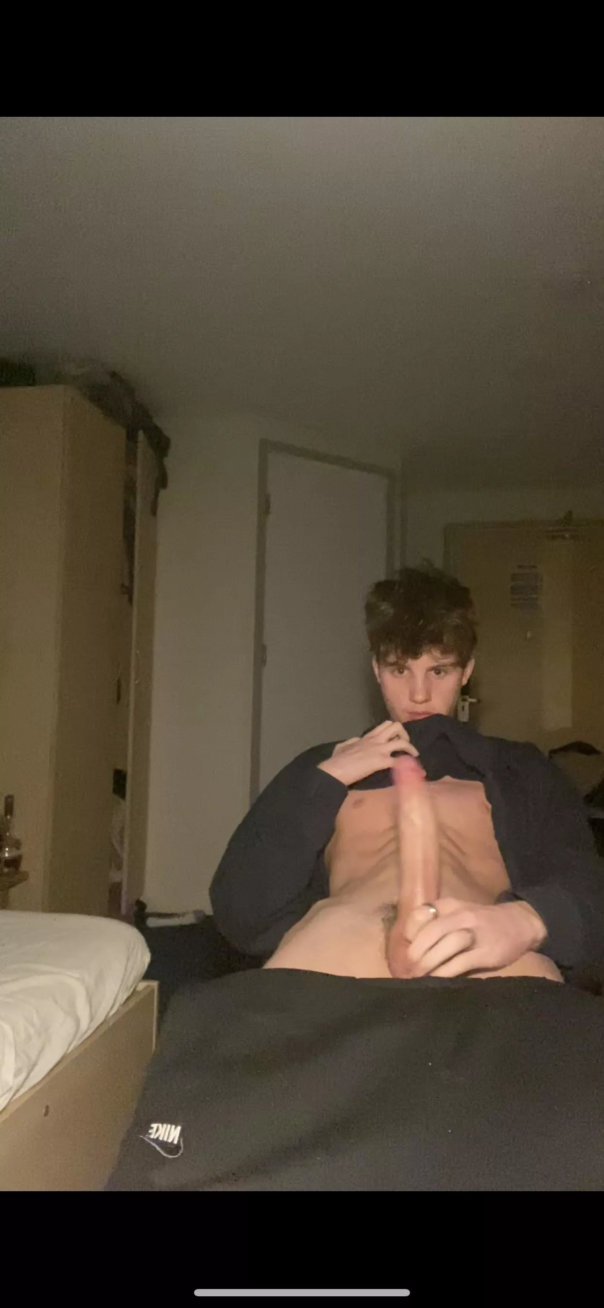 skinny boy with a package😊