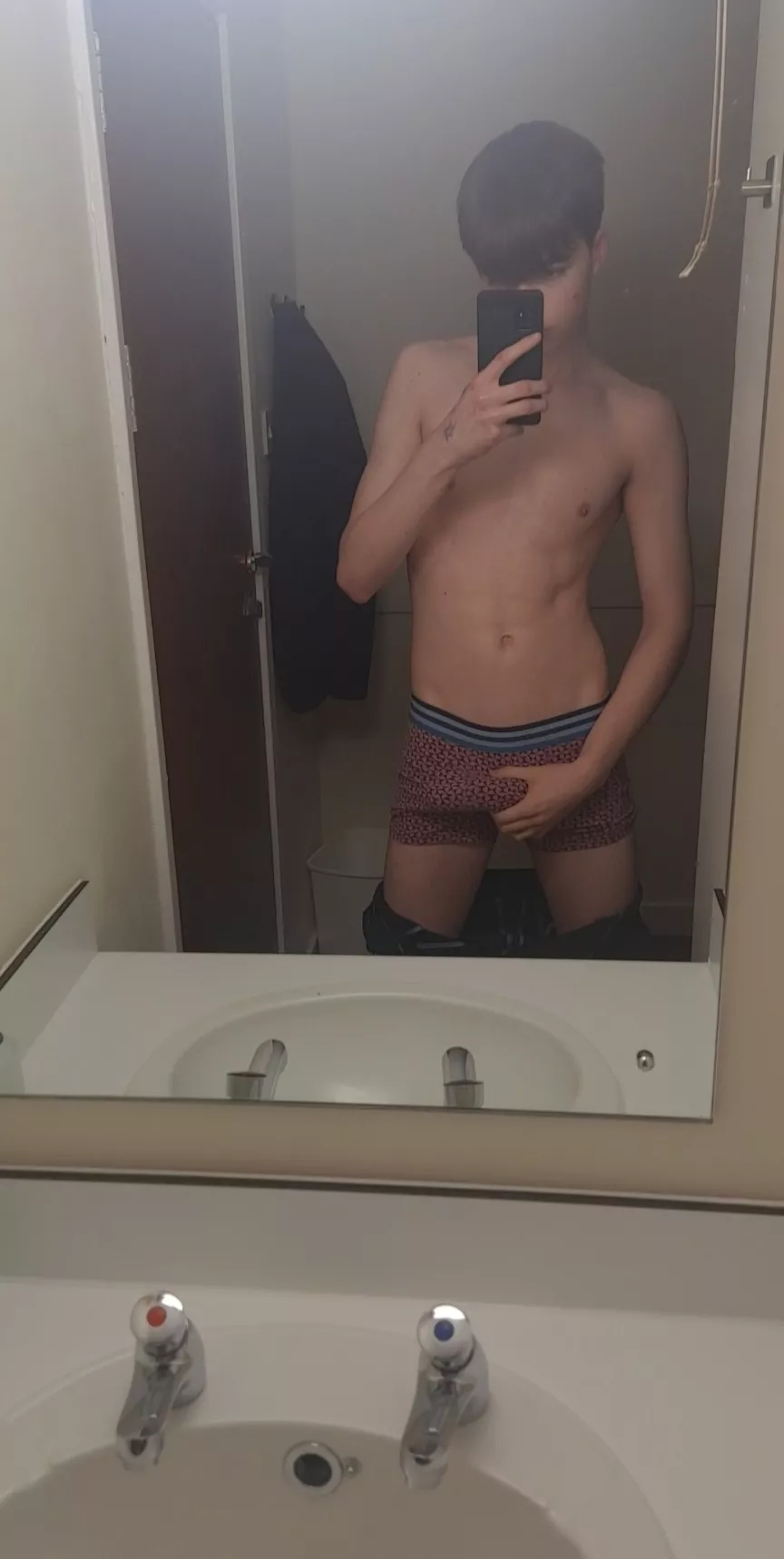 skinny, smooth and hung