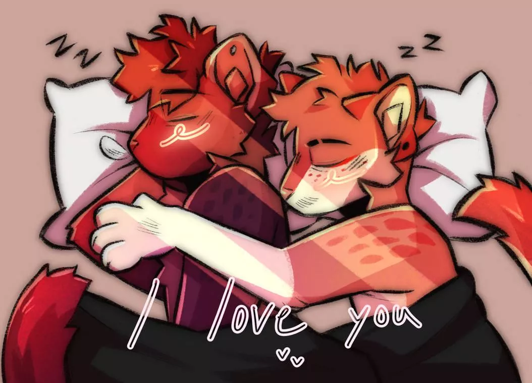 Sleepy lads ♡