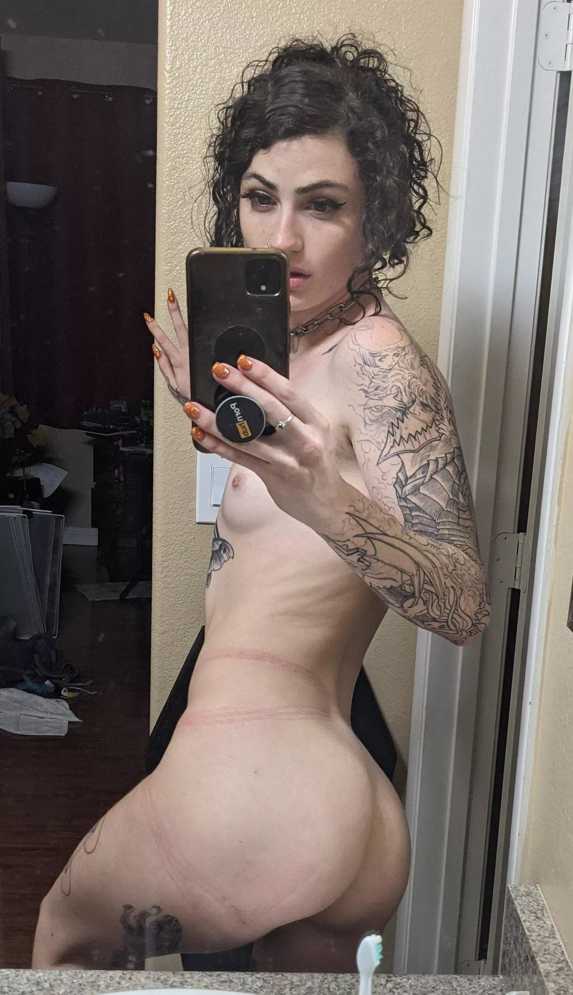 Slim body big booty