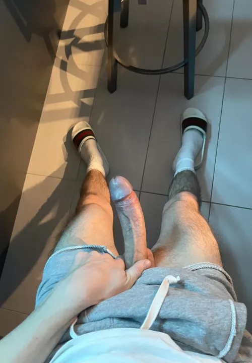 Slipped out my shorts