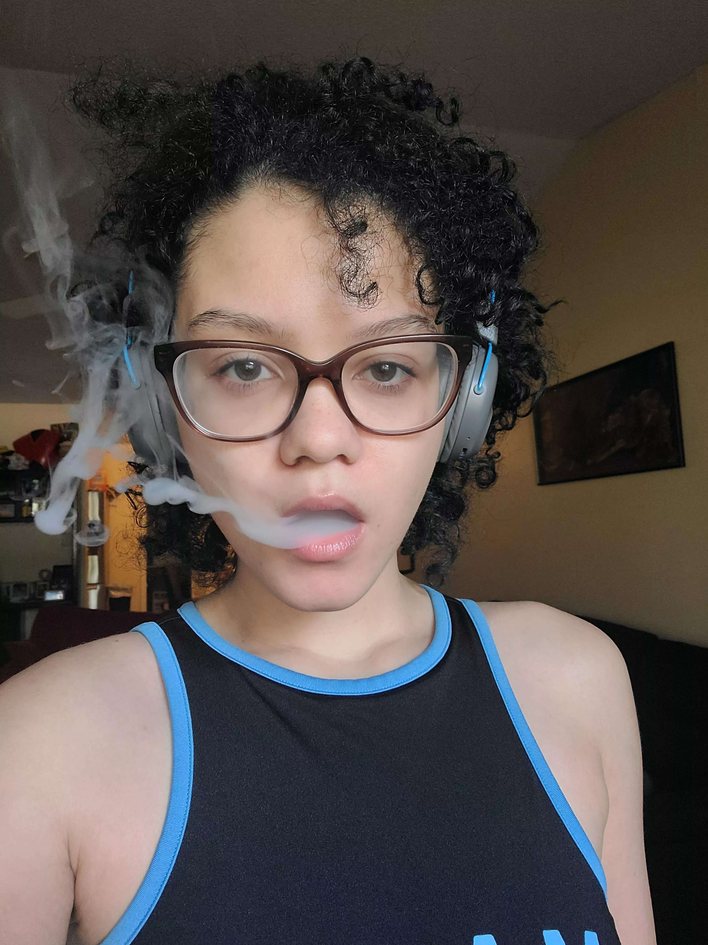 Smoke out, then cum in 😉