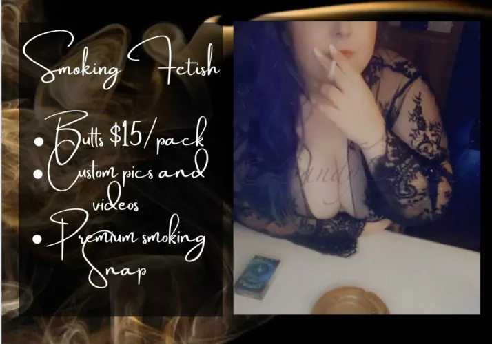 🍭 Smoking fetish friendly [selling]