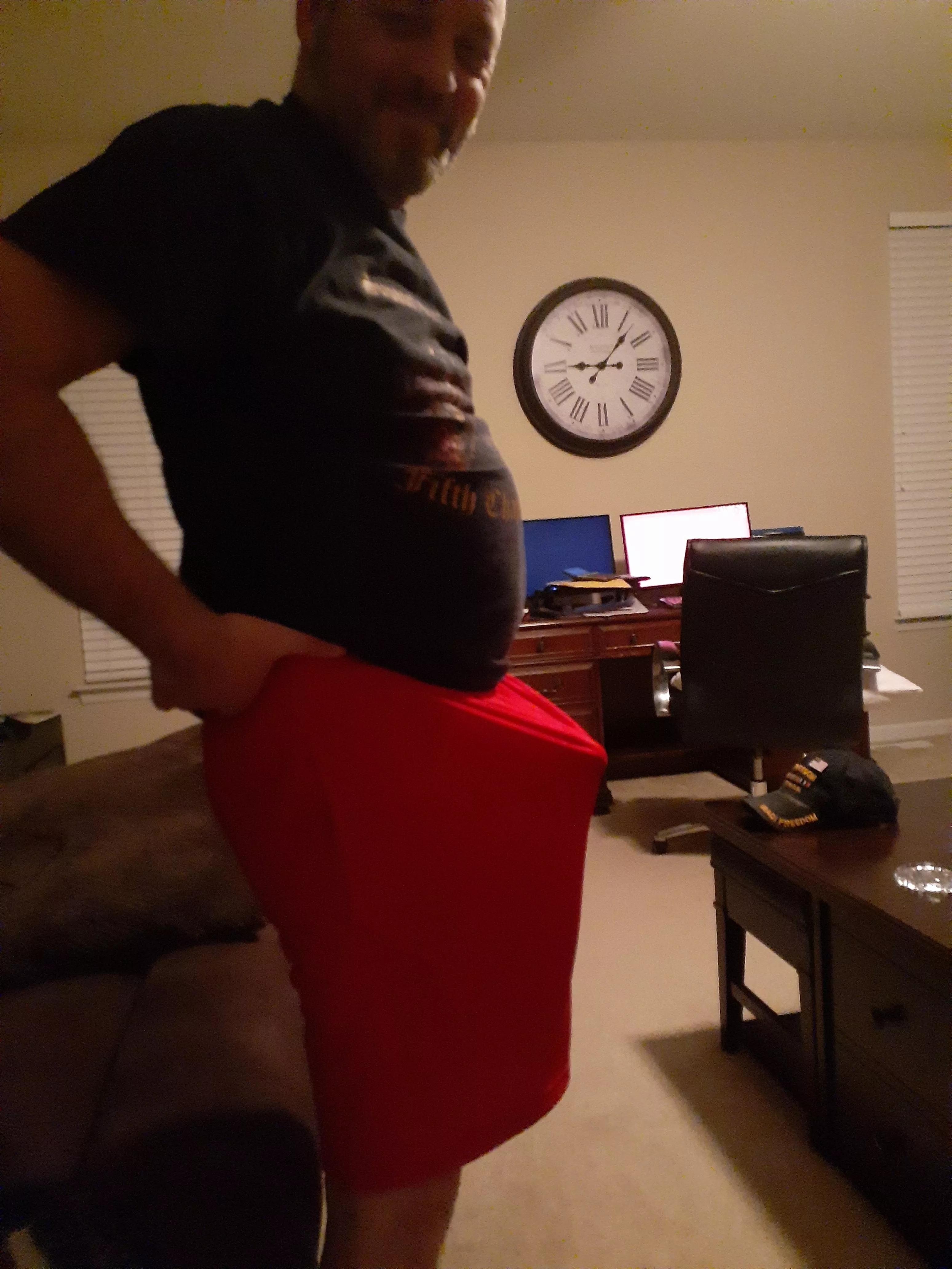 So my girlfriend and I were making out on the couch and when I got up to go to bed....this happened š She was pretty proud of herself too!! š¤£š So my girlfriend and I were making out on the couch and when I got up to go to bed....this happened š She was pretty proud of herself too!! š¤£š