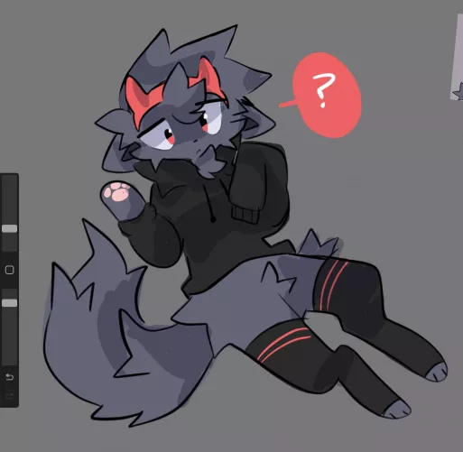socks [ art by me @zestylemonss on twitter ]