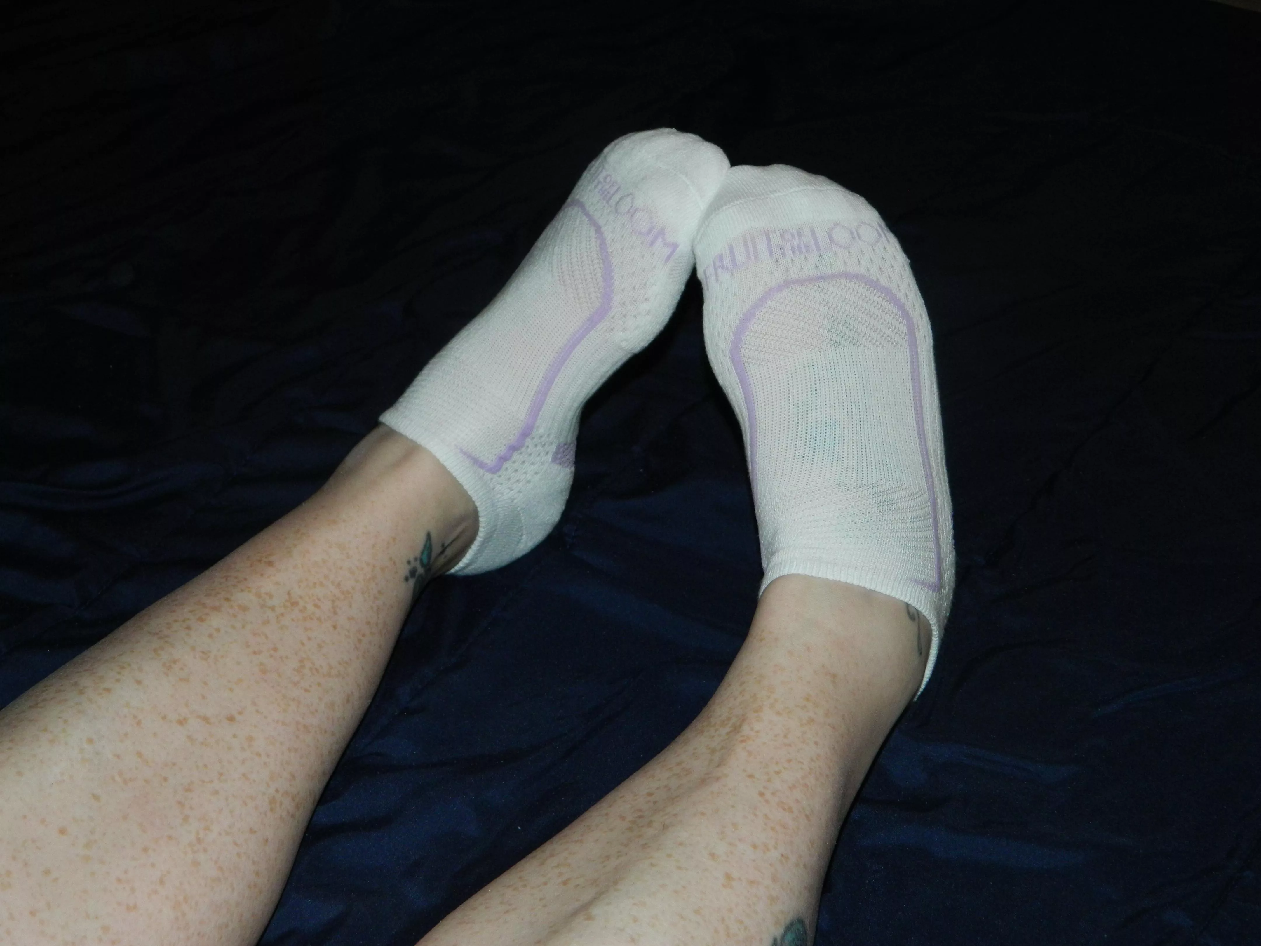 Socks & freckles...