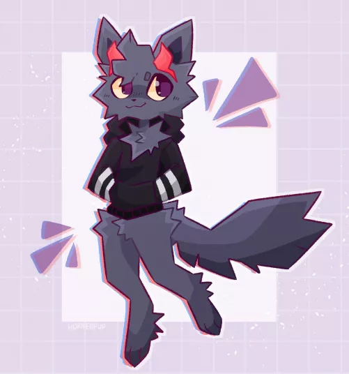 Some Zestylemonss fanart i did! [OC] [@hornedpup on Twitter]