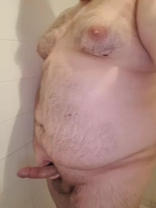 Sometimes I get dirty while I get clean 😏