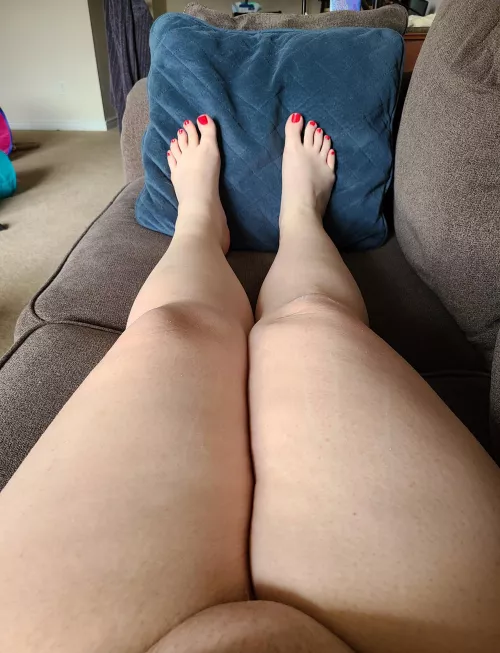 Spread my legs?