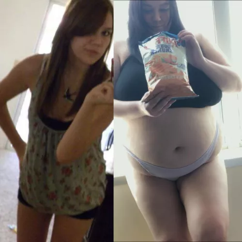 started at 128 now I'm here 😜🐷