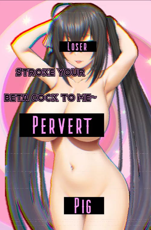 Stroke to me~ [Humiliation] [Censorship]