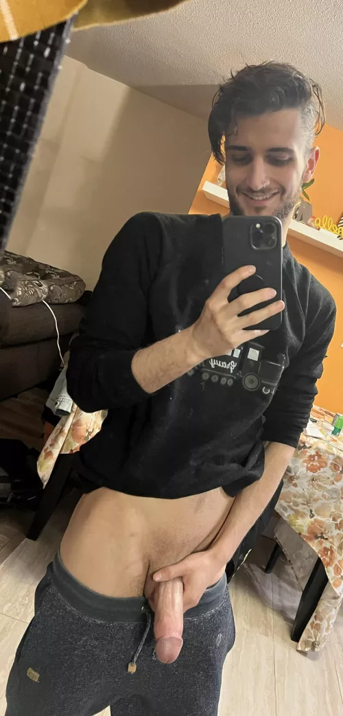 Stuck at work, fantasizing about being at home, heres my dick to make everyone’s Tuesday better! 😝