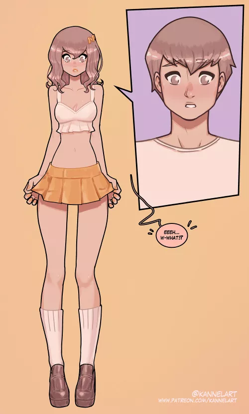 Suddenly Female by KannelArt