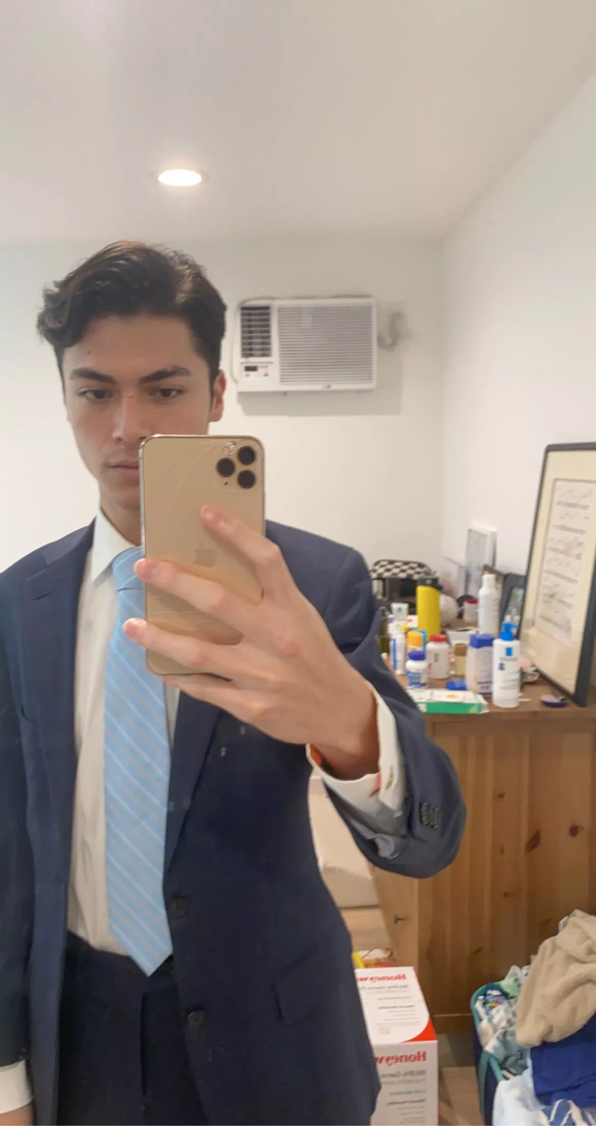 suited up 😎