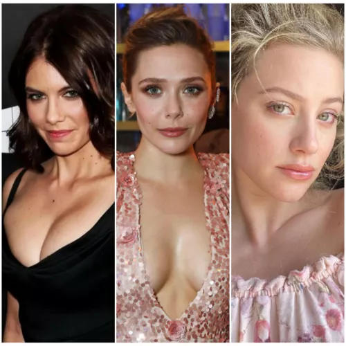 Super horny for Lauren Cohan, Elizabeth Olsen, and Lili Reinhart and could really use some help
