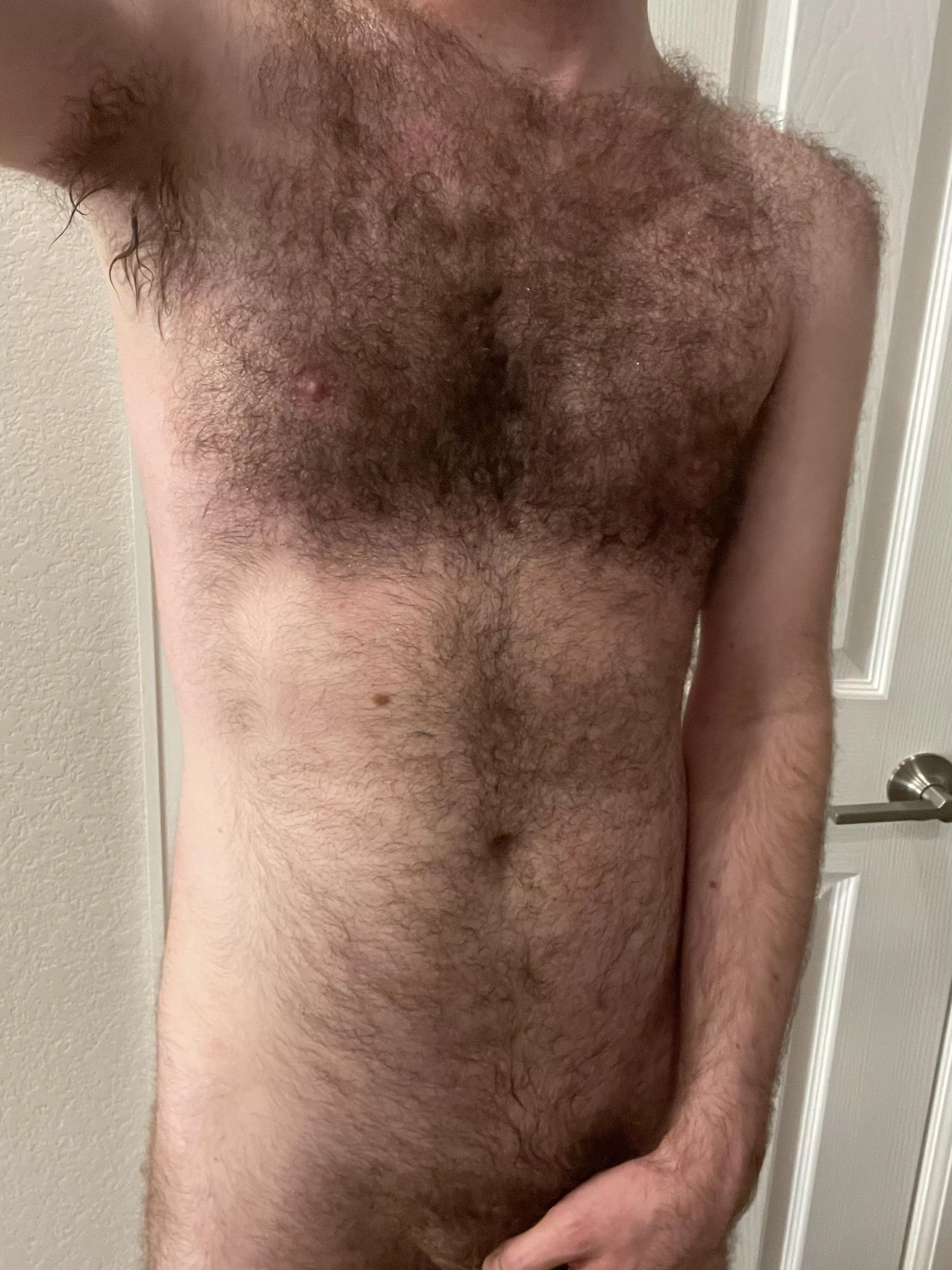 Sweating hard after my workout