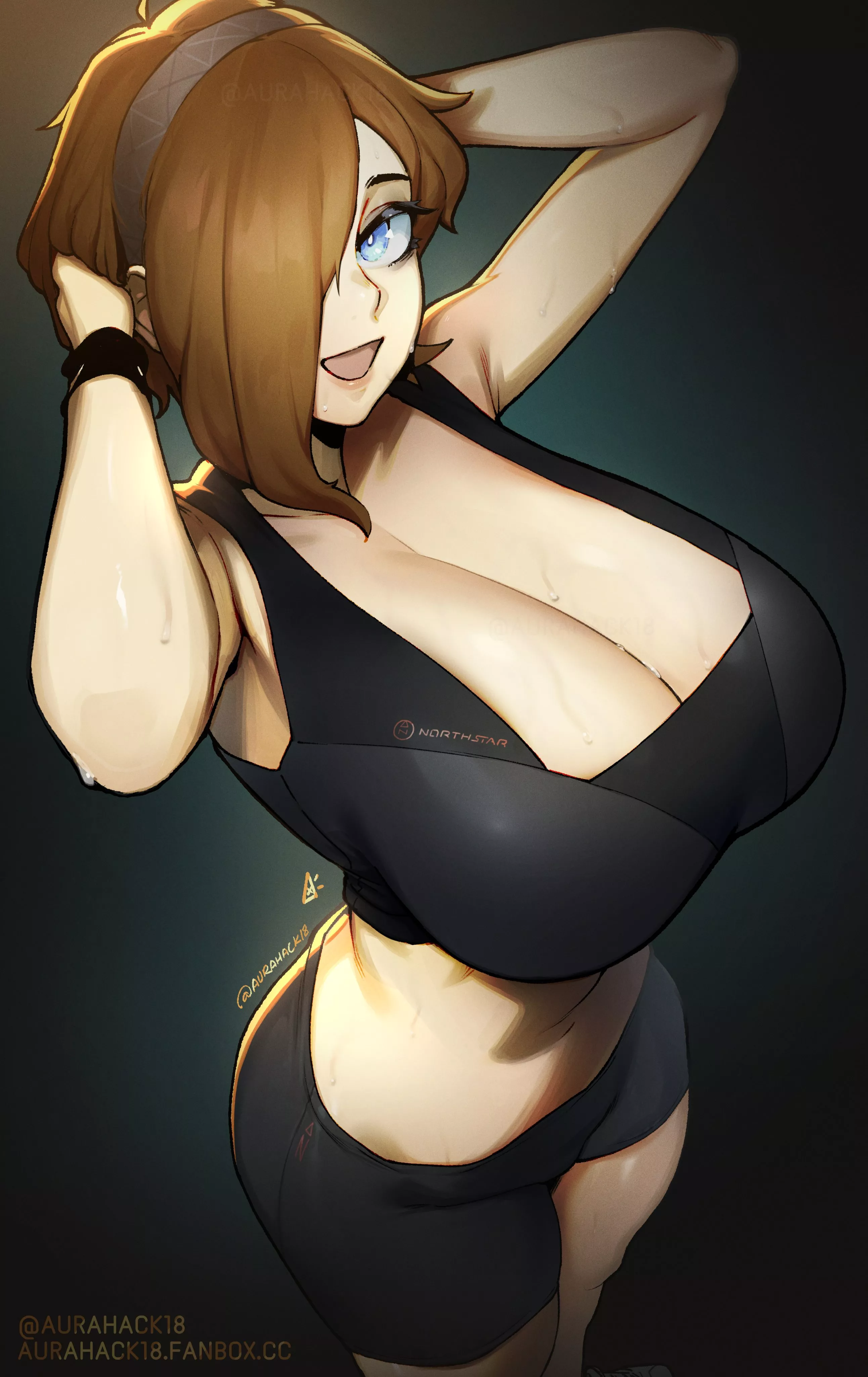 Sweaty In Sportswear (Aurahack) [Original]