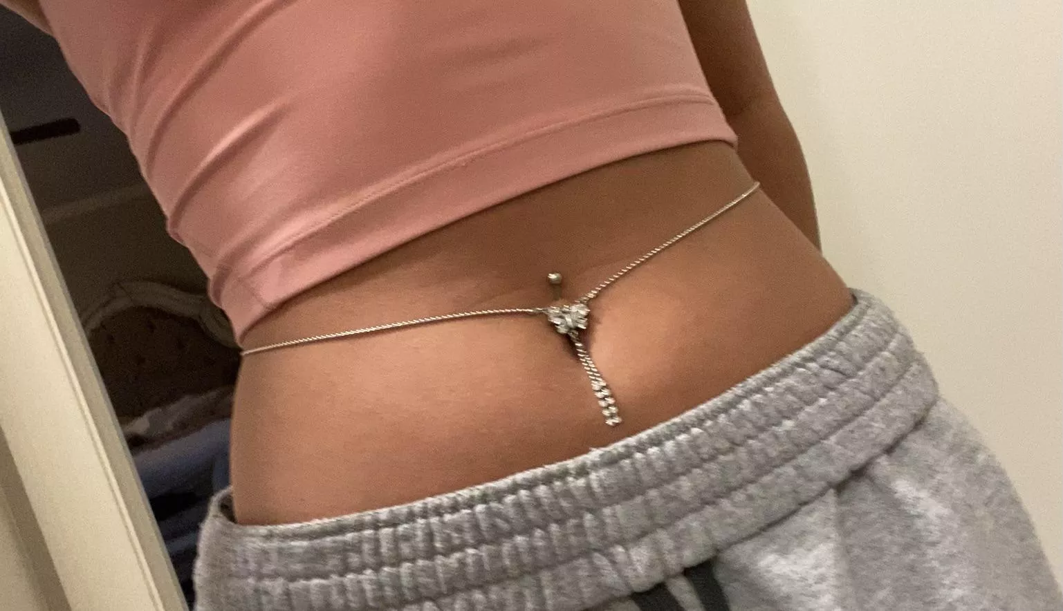 Swim Team Got A Piercing Just Above That Lurking Panty Line Yesterday. BTW. Pink Silky Thong Was On Underneath. Swim Team Got A Piercing Just Above That Lurking Panty Line Yesterday. BTW. Pink Silky Thong Was On Underneath.