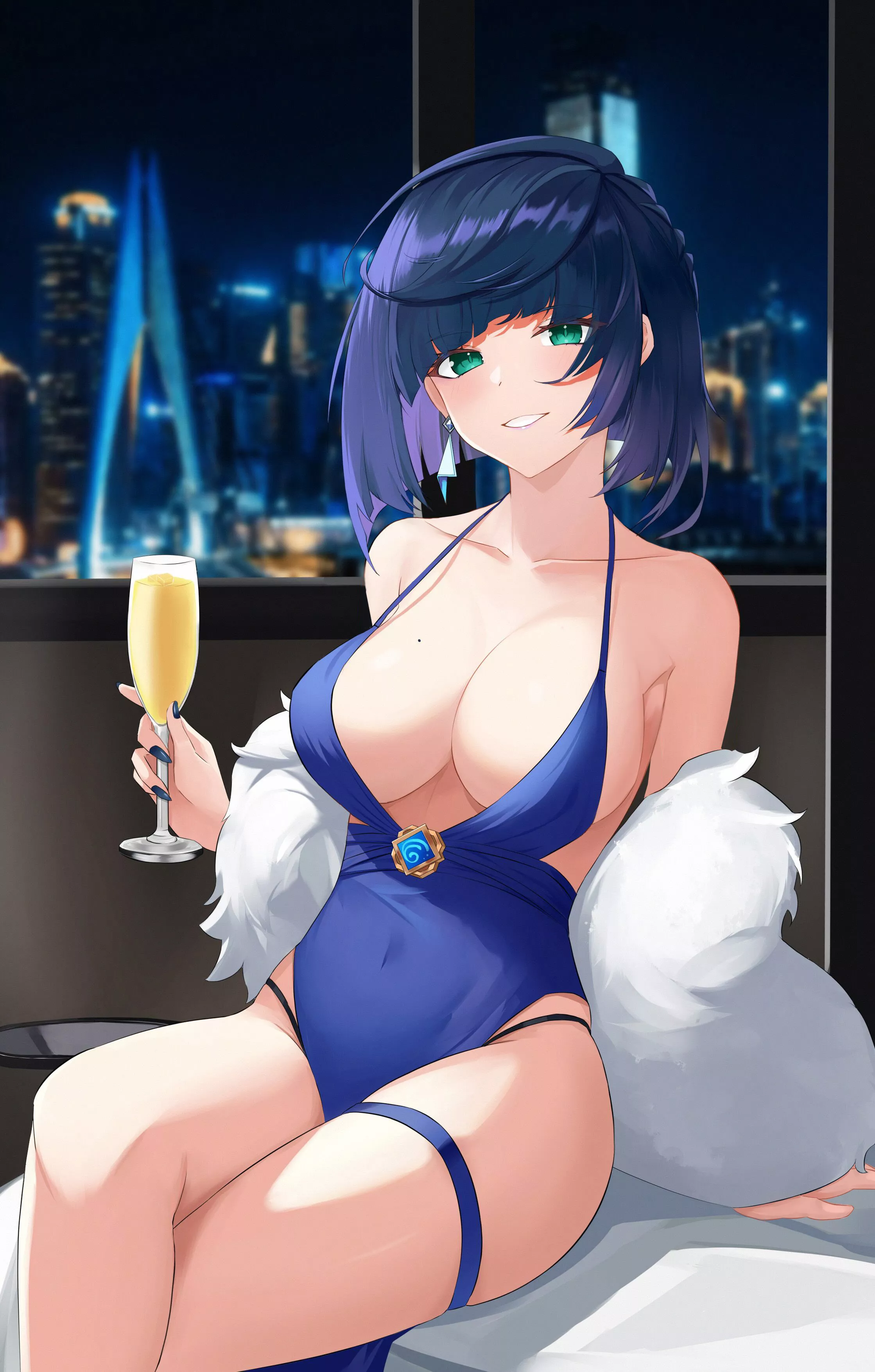 Swimsuit Yelan [Genshin Impact]