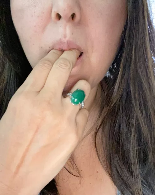 tasting my (f) (52) own sweet juice!