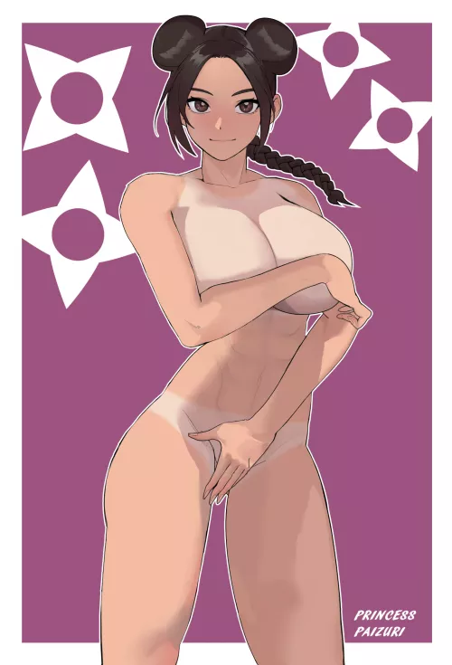 Tenten wants you to join her in the showers after training