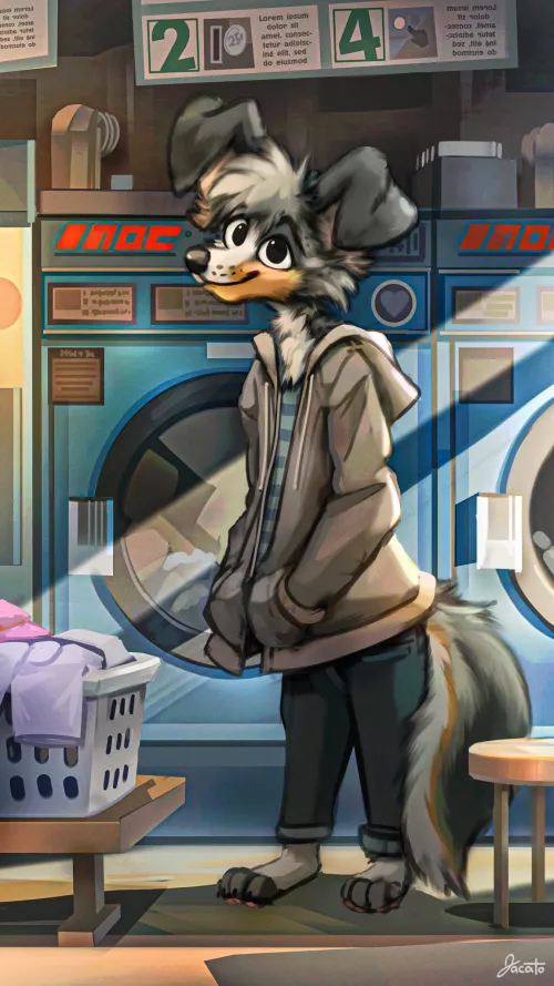 That Cute Classmate You Keep Running Into at the Laundromat [Jacato]