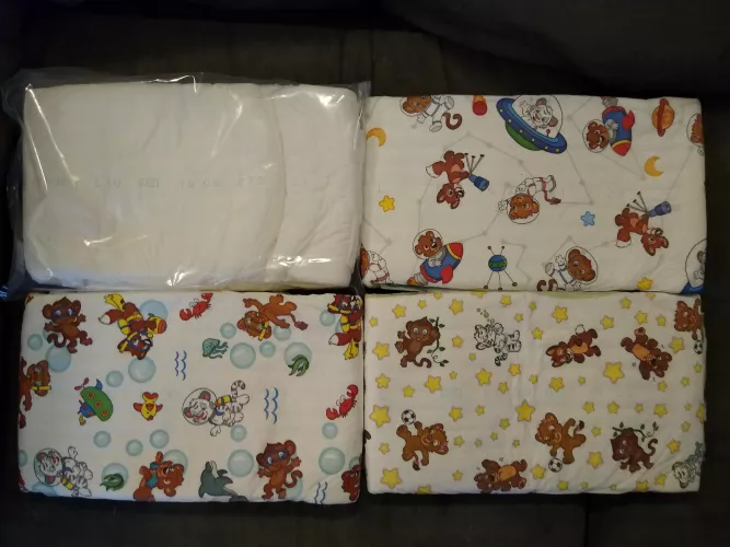 The four looks of the same diaper. (Betterdry/Crinklz)