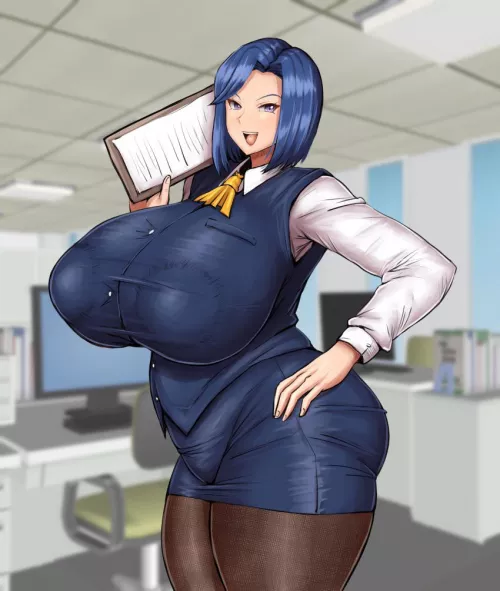 The hot office Milf.