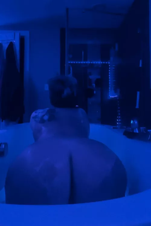 The lights set the mood 😈