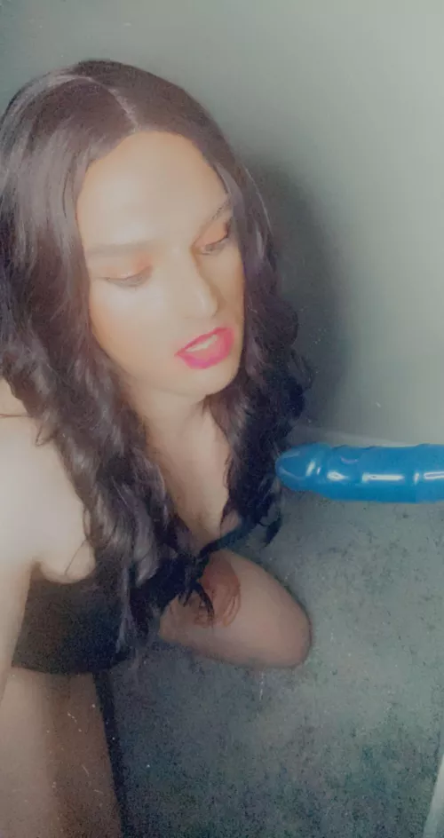 The look in my eyes tells you everything you need to know about this sissy