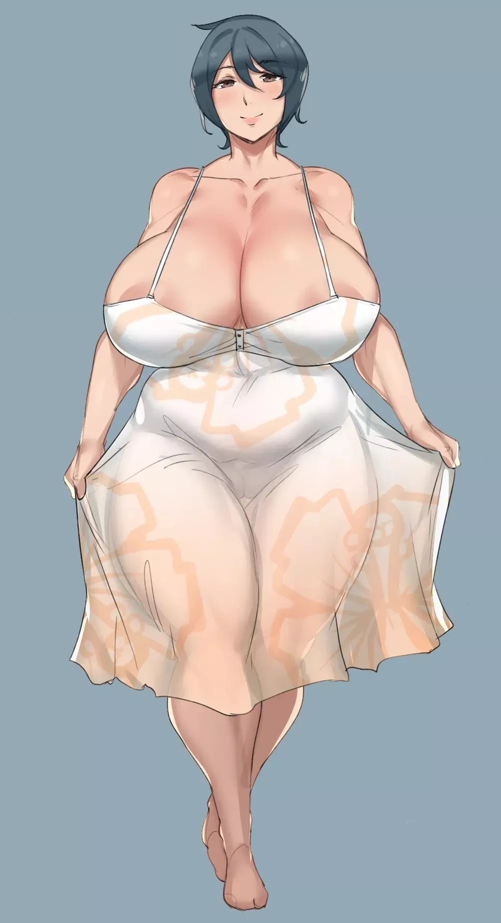 The perfect neighborhood lady figure !