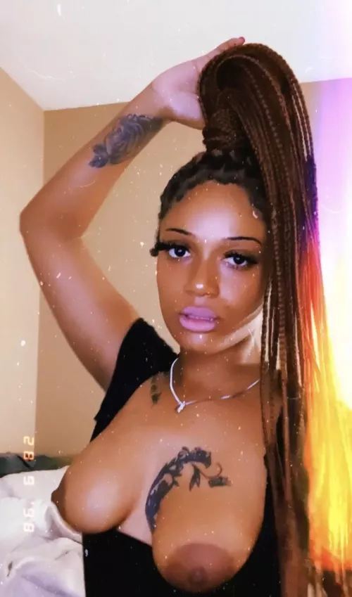 these n***** tits of mines need to be smacked red & I need my braids pulled 🥰👅 Wickr// FineAssSub