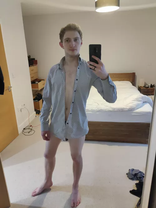 They told me to wear a proper shirt when working from home 🙄