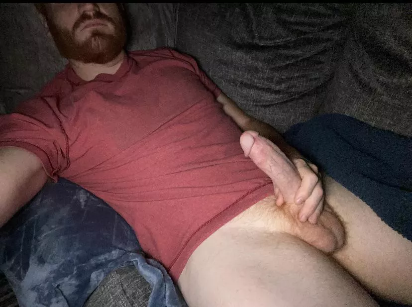 Thick red beard