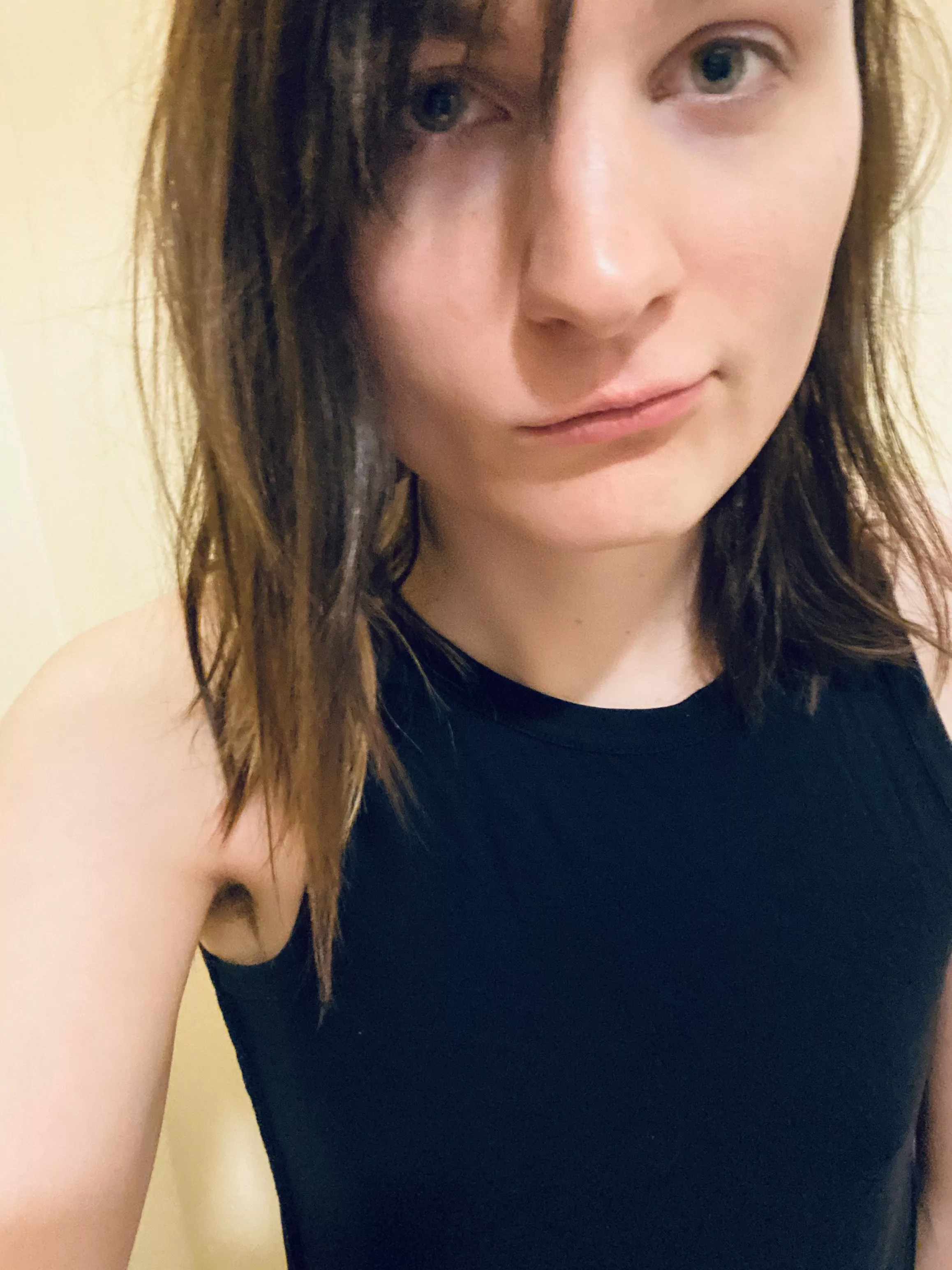 This is me with no makeup, no fancy pose, messy hair, no caption and taken straight after I woke up. This is me. This is me with no makeup, no fancy pose, messy hair, no caption and taken straight after I woke up. This is me.