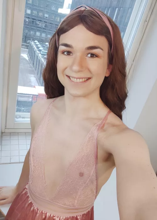 This isn't exactly wild but at least I'm showing off my nipples 💗