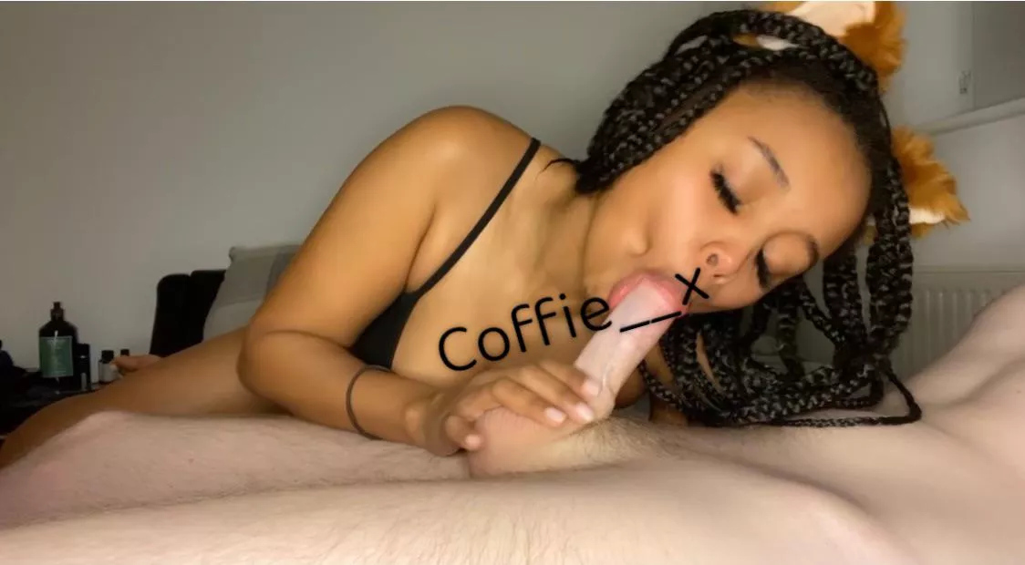 This kitty aspires to be the best cock sucker ever!