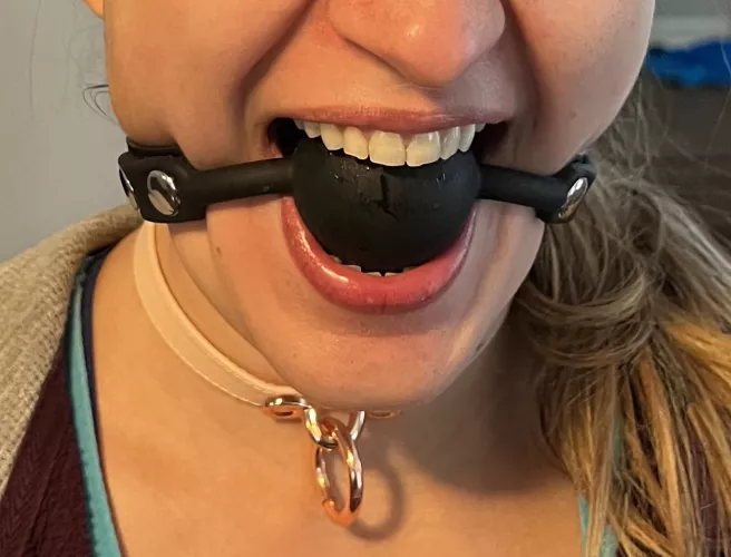 This was under her mask when we went to the store [F]