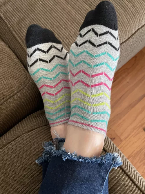 Time to peel these off and unwind! Does anybody like them?