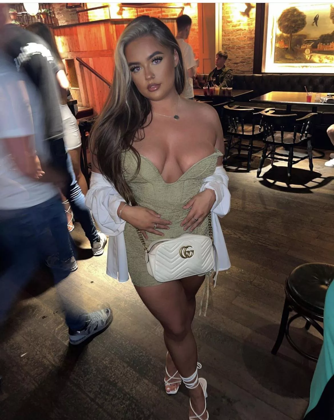 Tits out